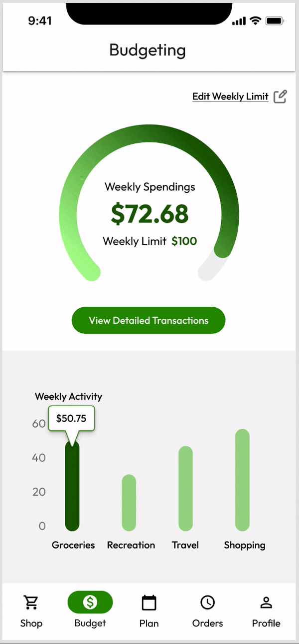 Final Solution Prototype Display